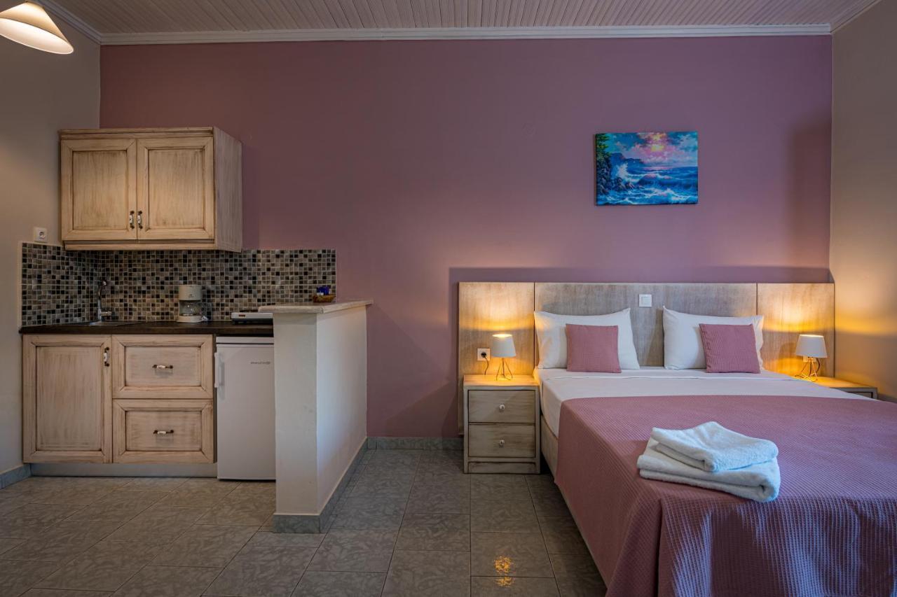 Vasiliki Apartments Tragaki Bagian luar foto