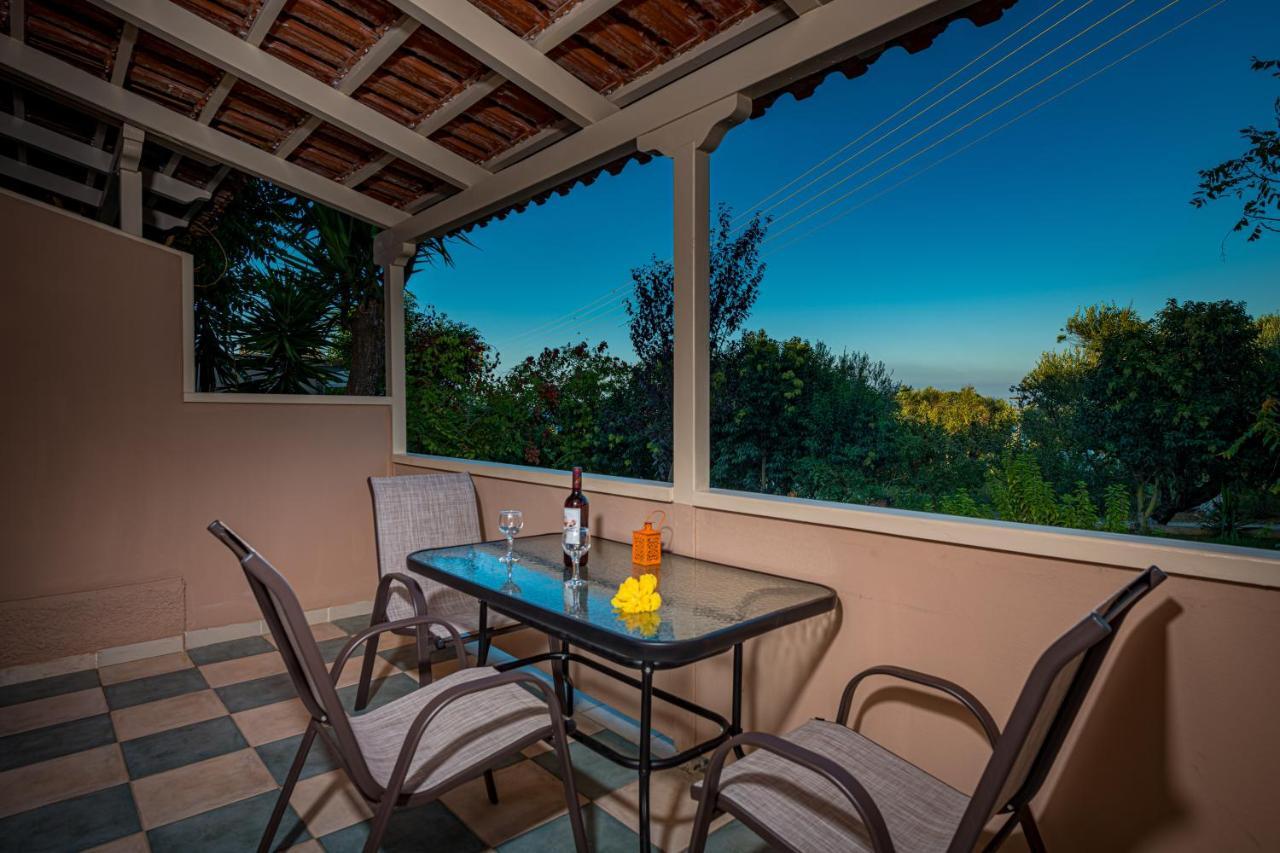 Vasiliki Apartments Tragaki Bagian luar foto