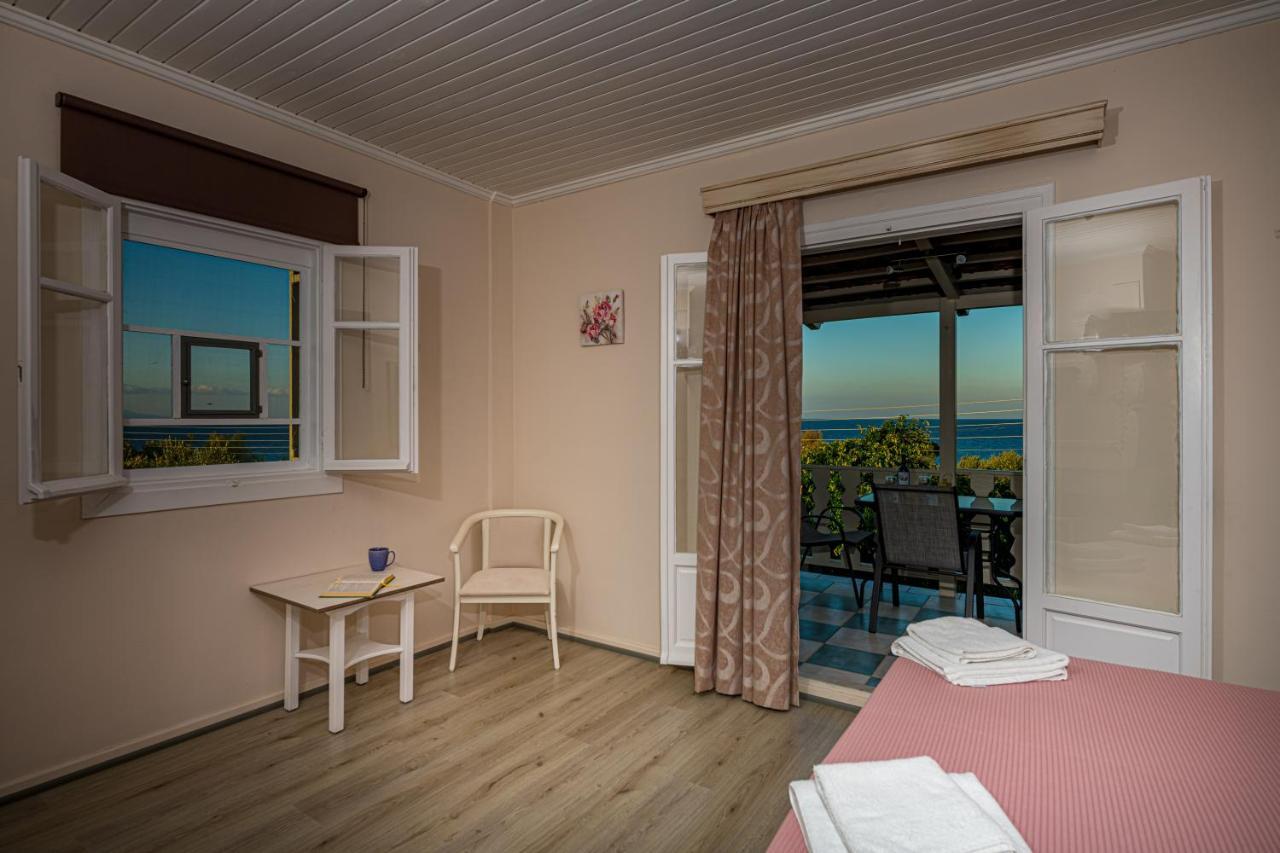 Vasiliki Apartments Tragaki Bagian luar foto