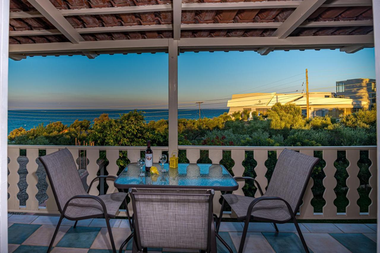 Vasiliki Apartments Tragaki Bagian luar foto